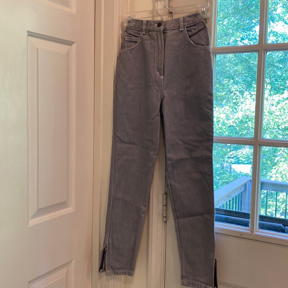 Brand New, Gray Straight Leg Jeans